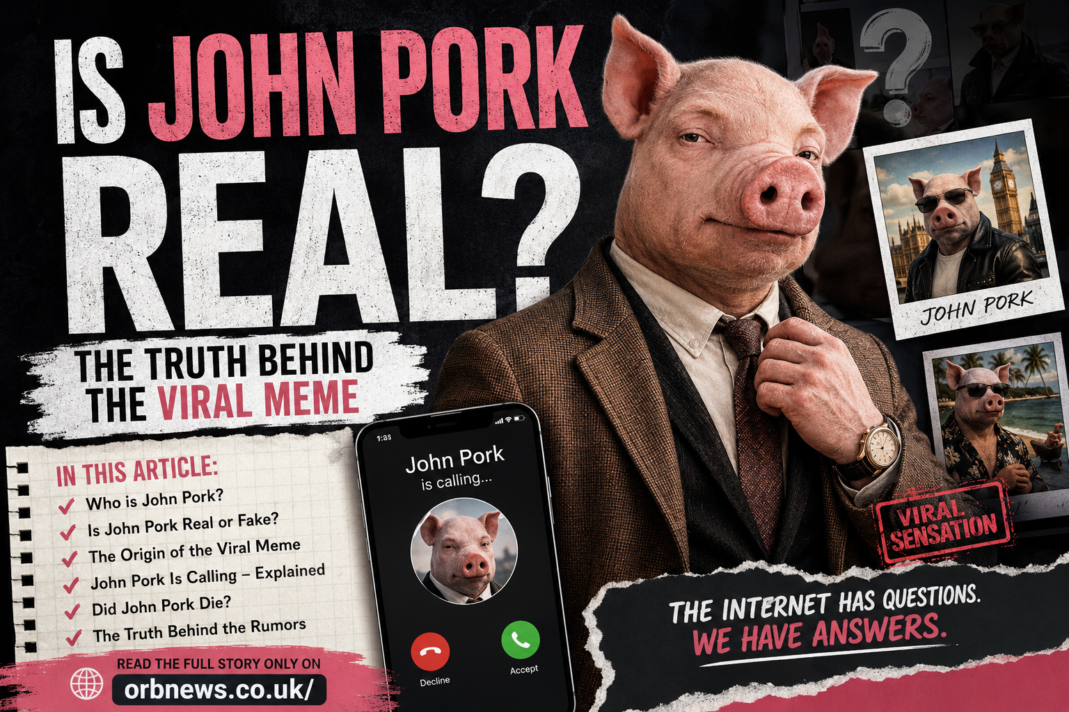 is john pork real