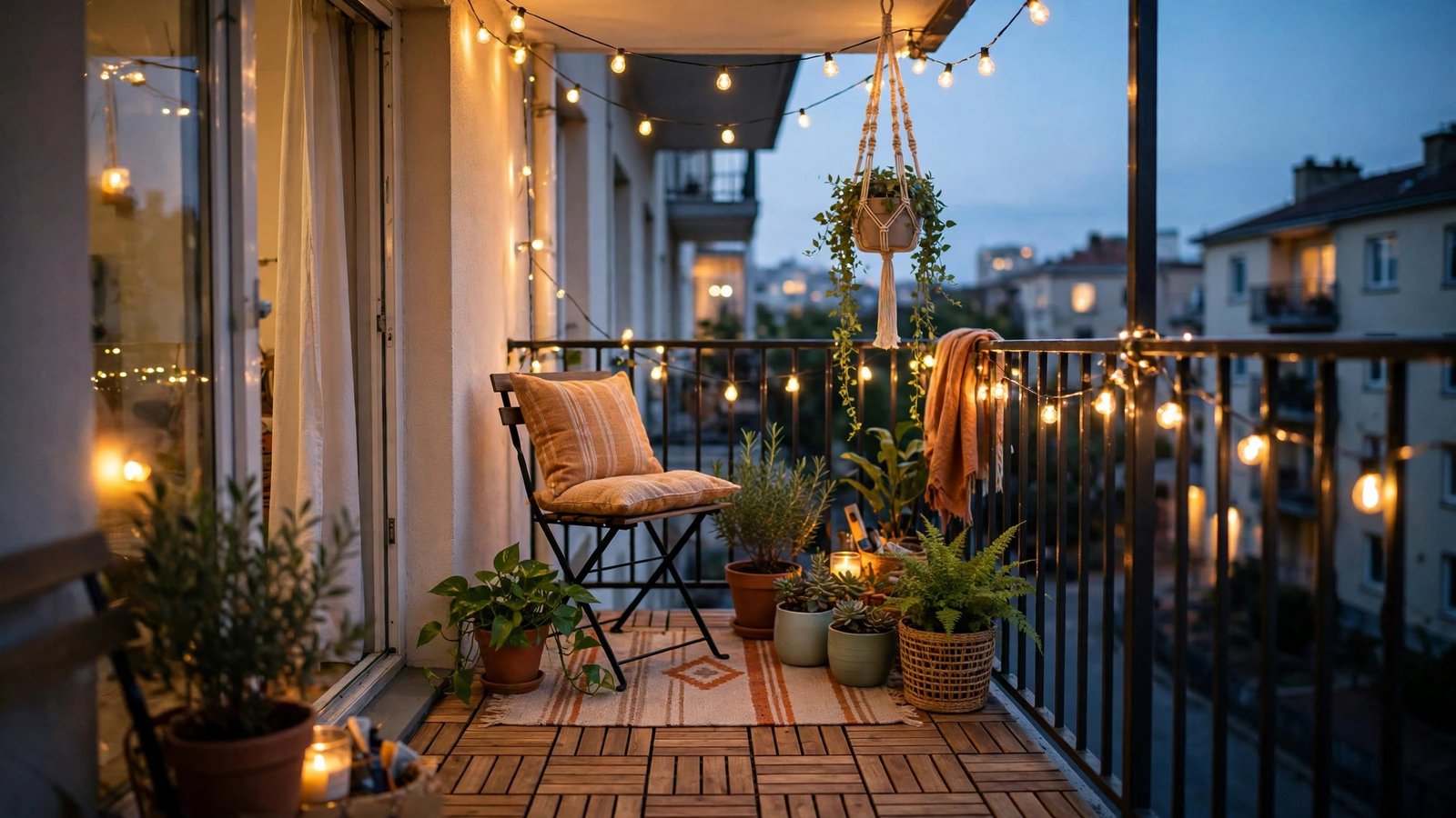 10 Small Balcony Decor Ideas on a Budget