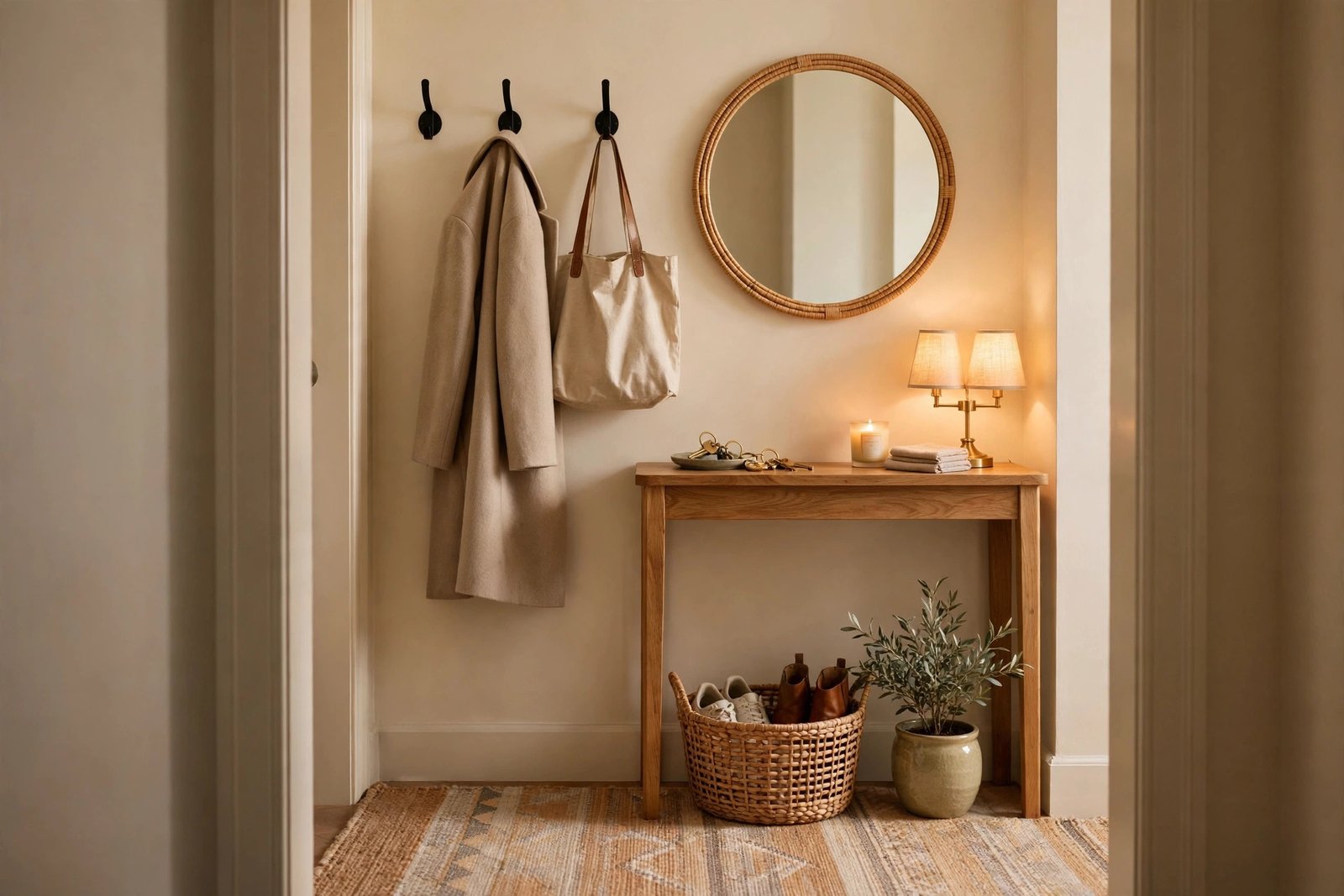 13 Small Entryway Decor Ideas for Apartments That Make a Big First Impression