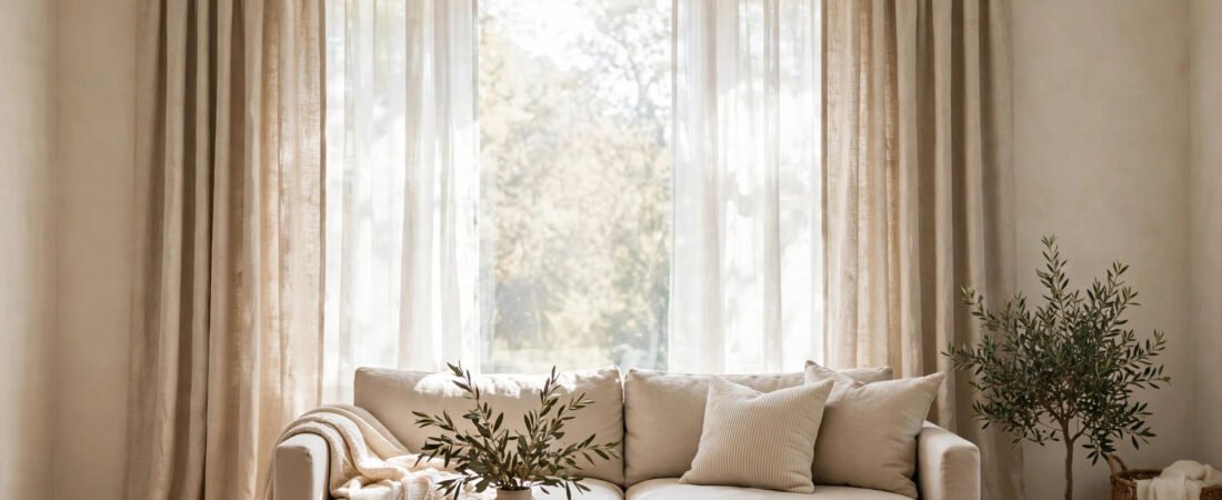 How High to Hang Curtains: The Exact Height, Width & Length Rules