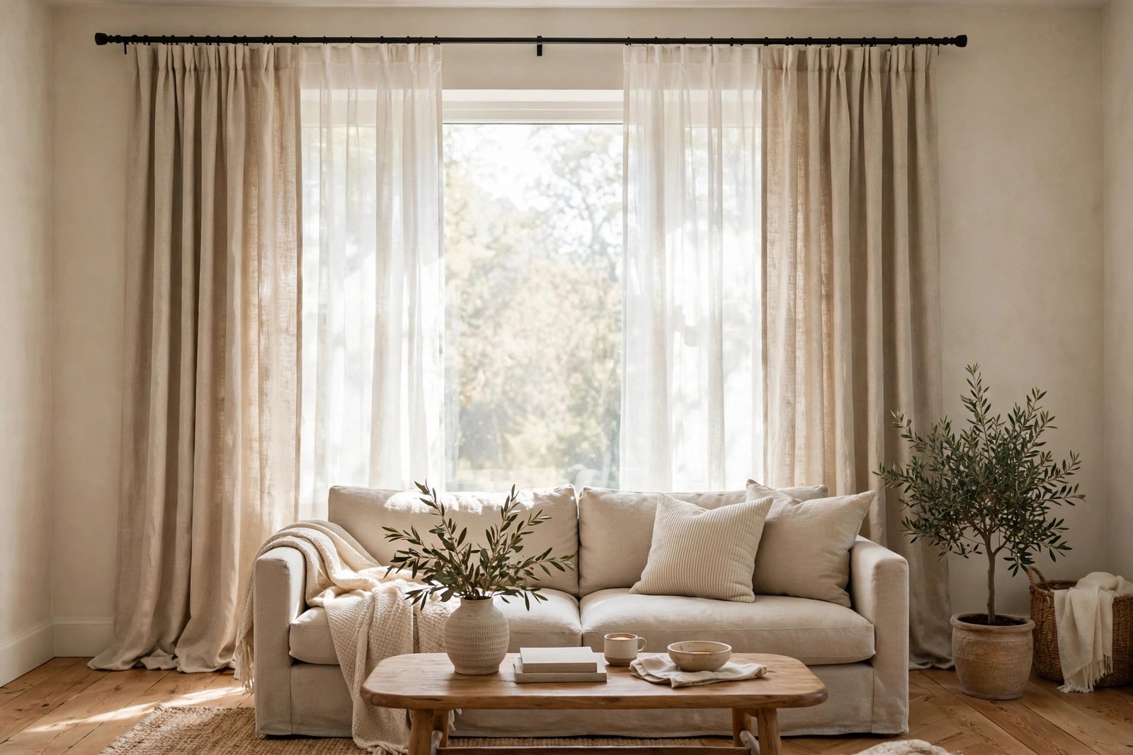 How High to Hang Curtains: The Exact Height, Width & Length Rules