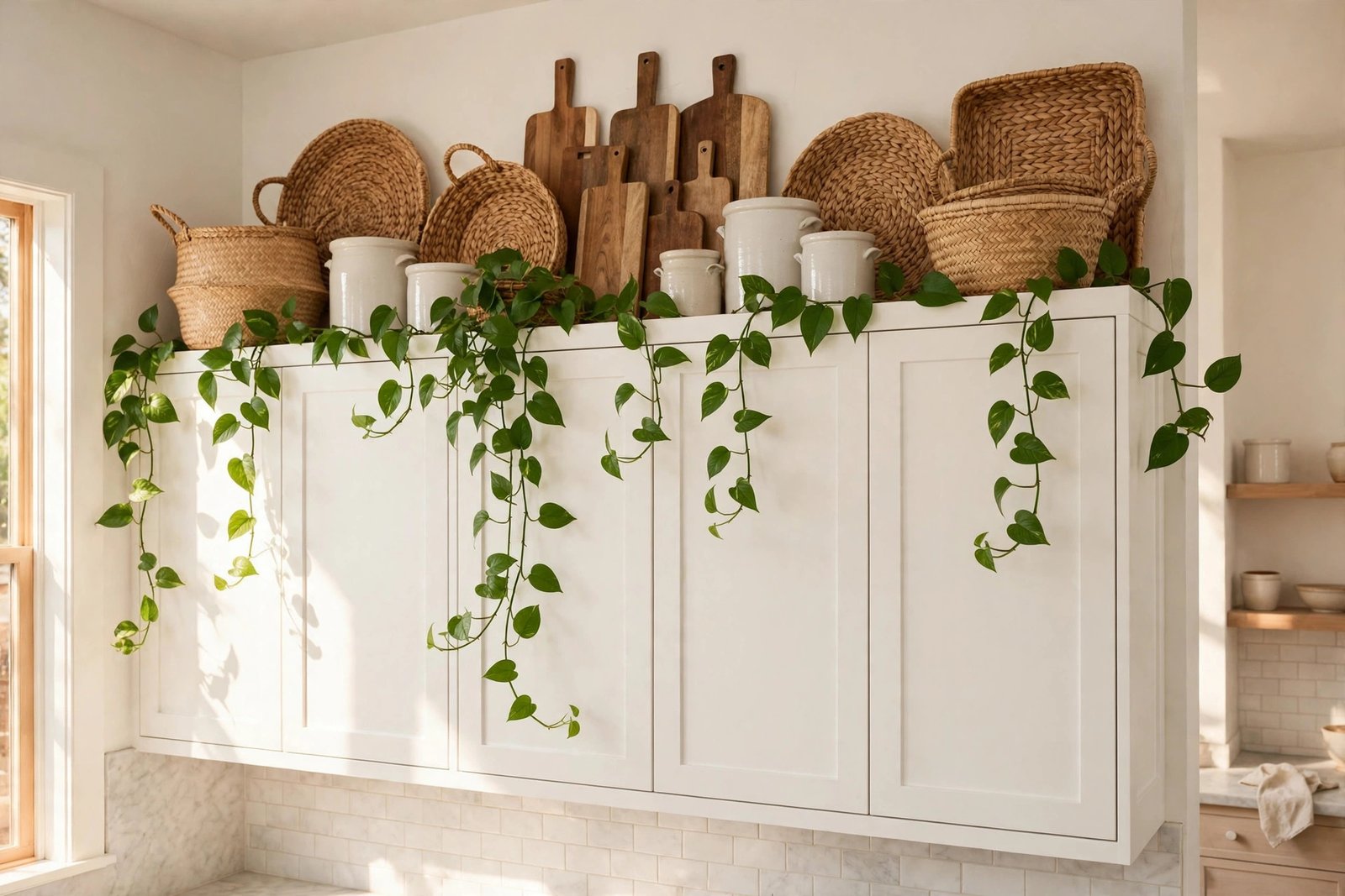 How to Decorate the Top of Kitchen Cabinets: 13 Ideas That Look Intentional