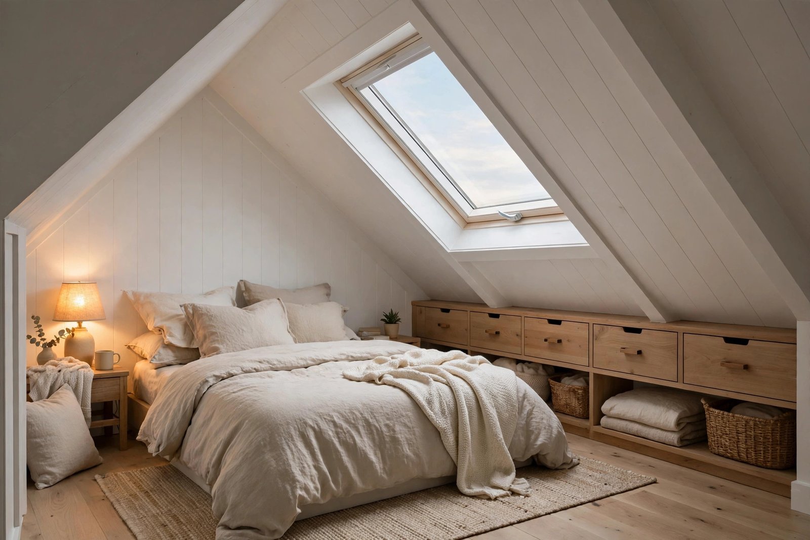 17 Small Attic Bedroom Ideas to Make the Most of Sloped Ceilings